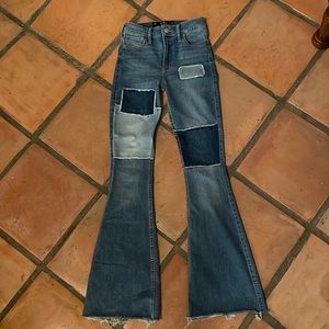 Hollister High Rise Flare Jeans